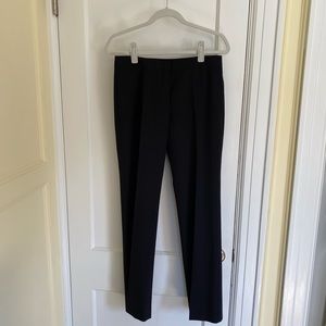 Theory black wool pants